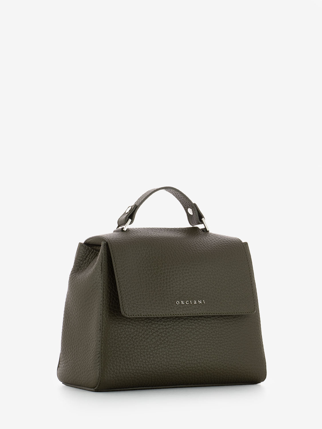 Borsa Sveva soft in pelle bosco