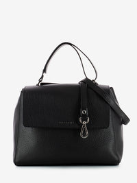 Sveva Soft Medium Black Bag