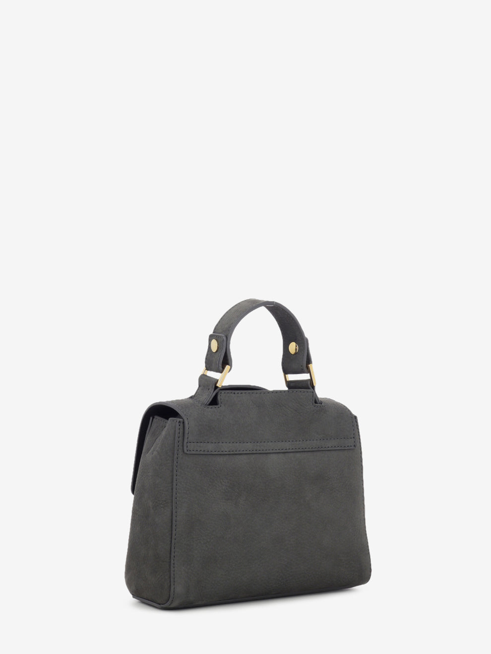 Borsa Sveva XS nabuck carbone