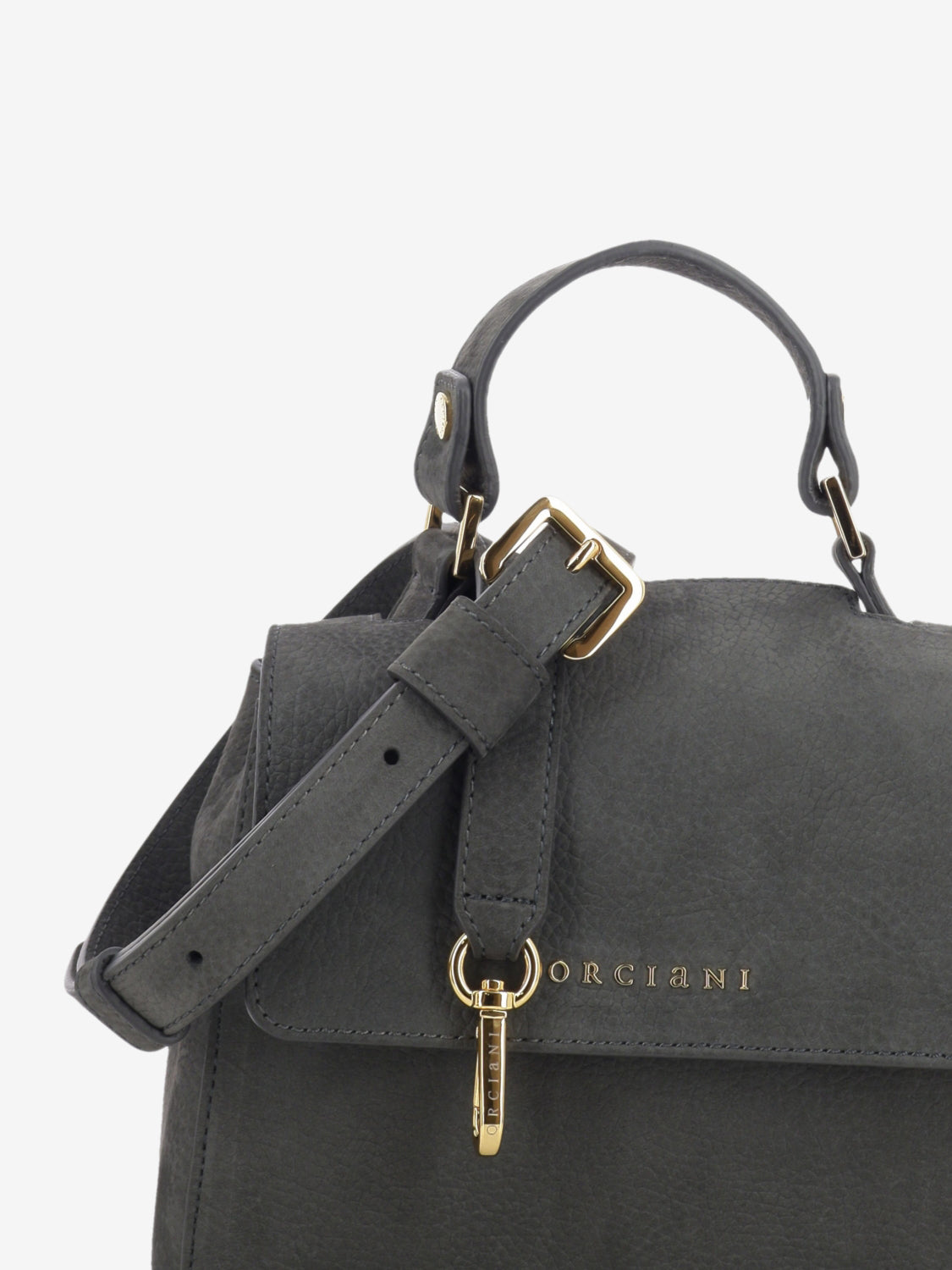 Borsa Sveva XS nabuck carbone
