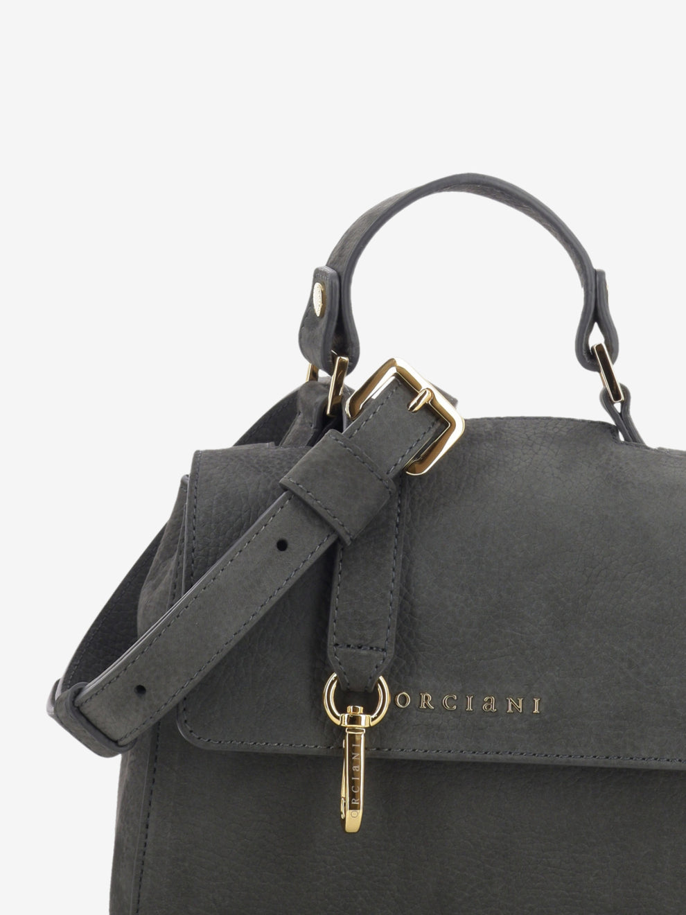 Borsa Sveva XS nabuck carbone