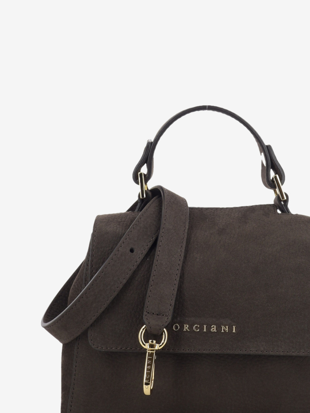 Borsa Sveva XS nabuck testa di moro