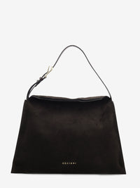 Borsa Trinity M peach testa di moro / oro