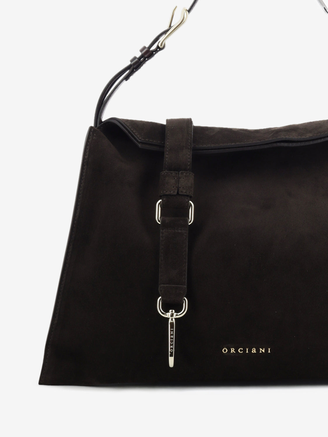 Borsa Trinity M peach testa di moro / oro