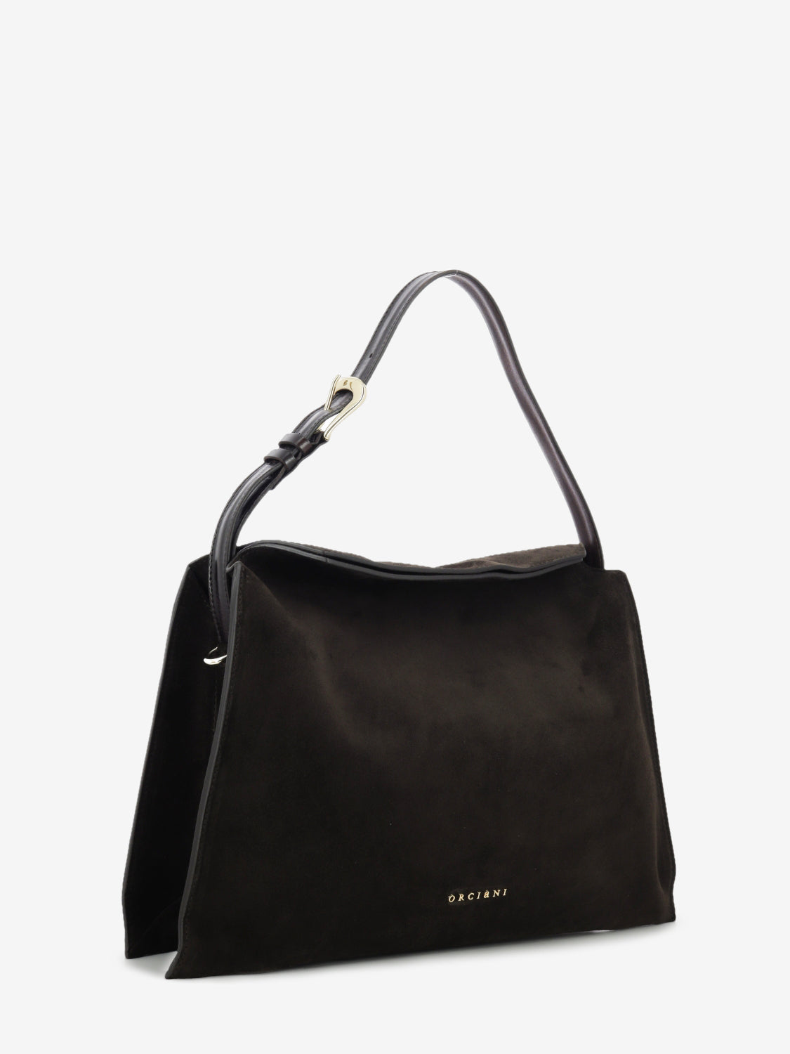 Borsa Trinity M peach testa di moro / oro