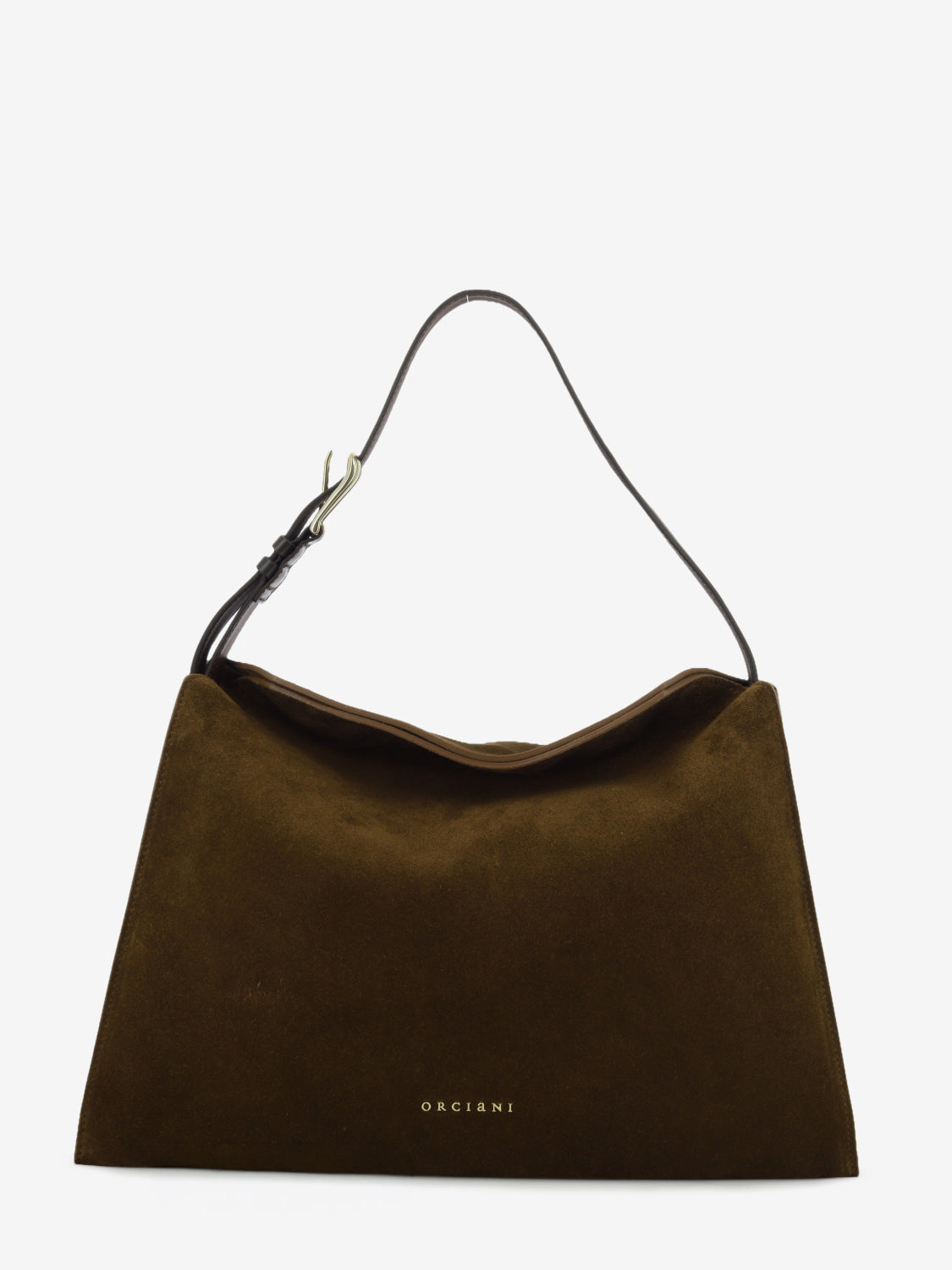 Borsa Trinity M peach tabacco / oro