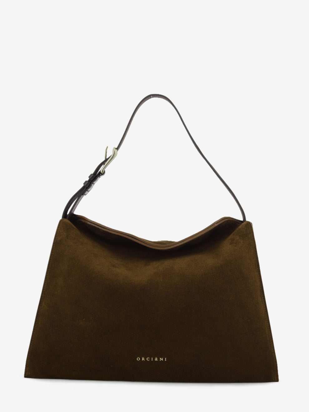 Borsa Trinity M peach tabacco / oro