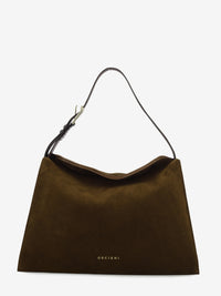 Borsa Trinity M peach tabacco / oro