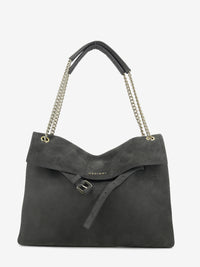 Borsa Venus midi nabuck carbone