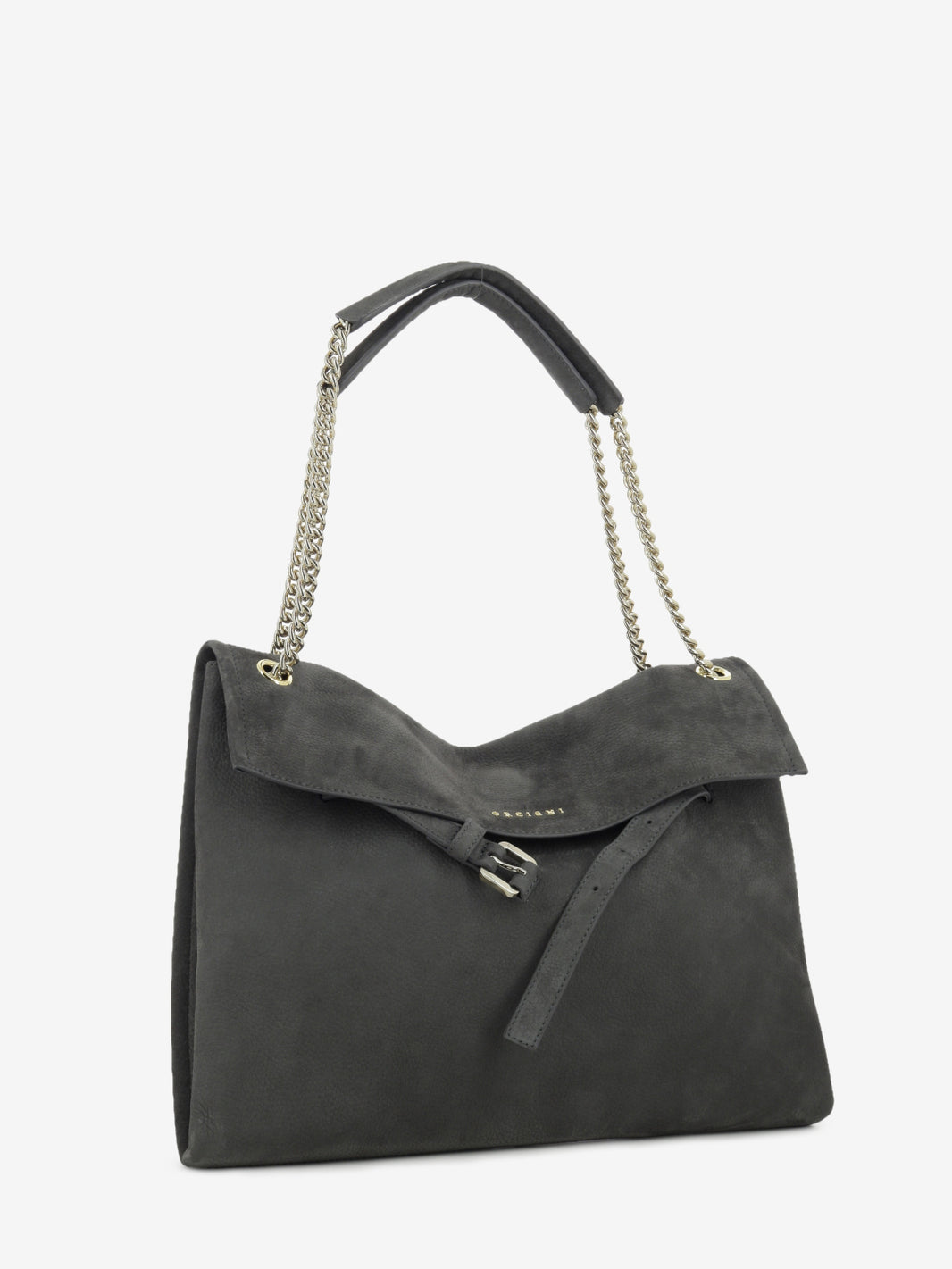 Borsa Venus midi nabuck carbone