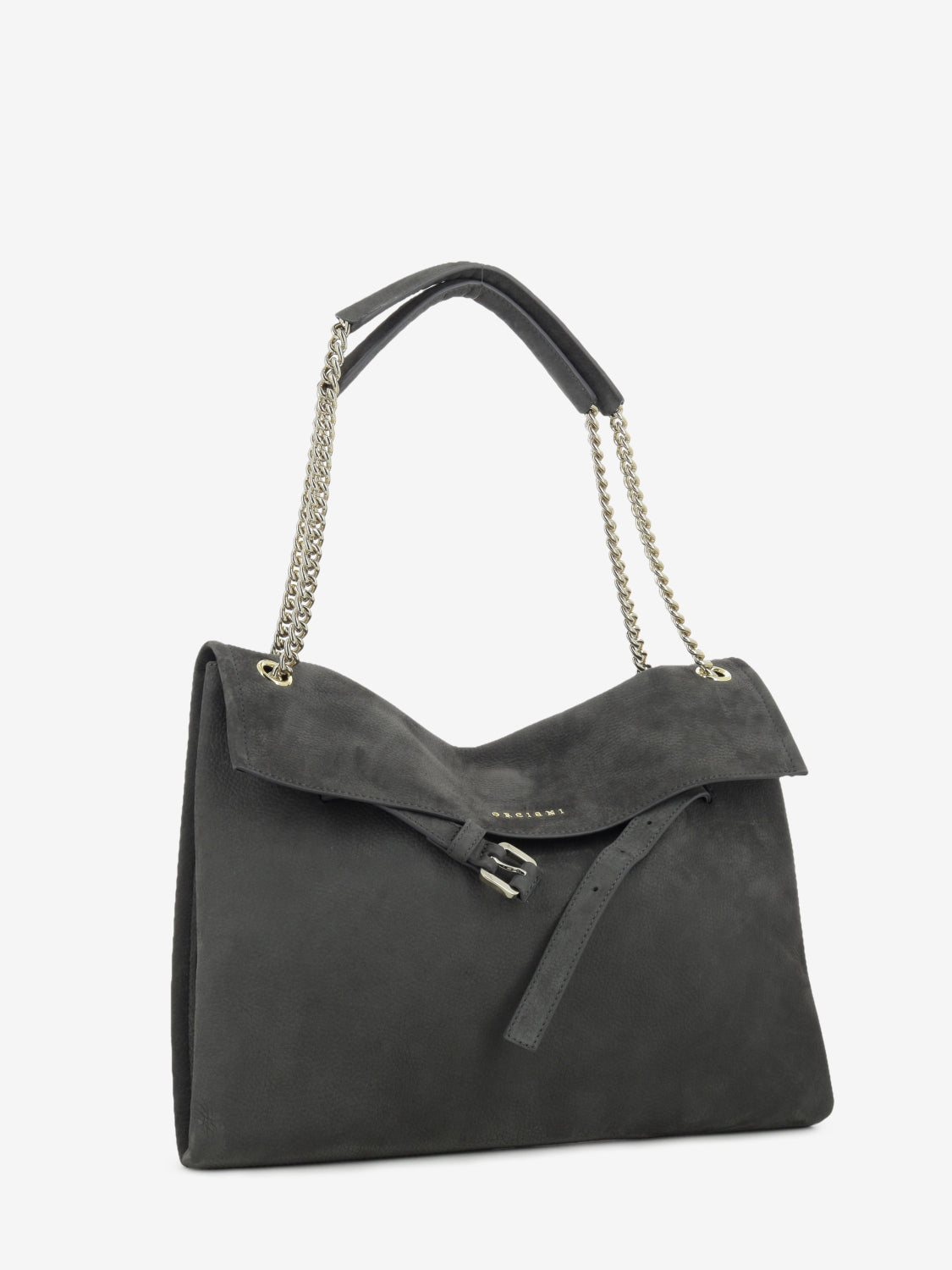 Borsa Venus midi nabuck carbone