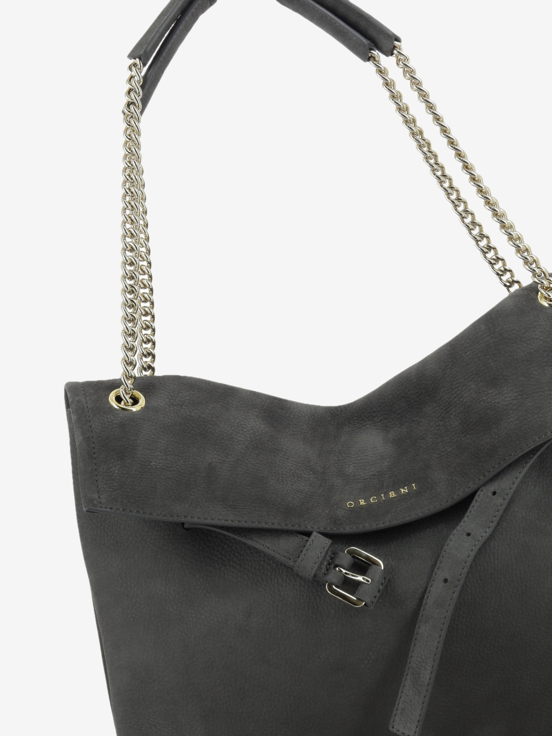 Borsa Venus midi nabuck carbone