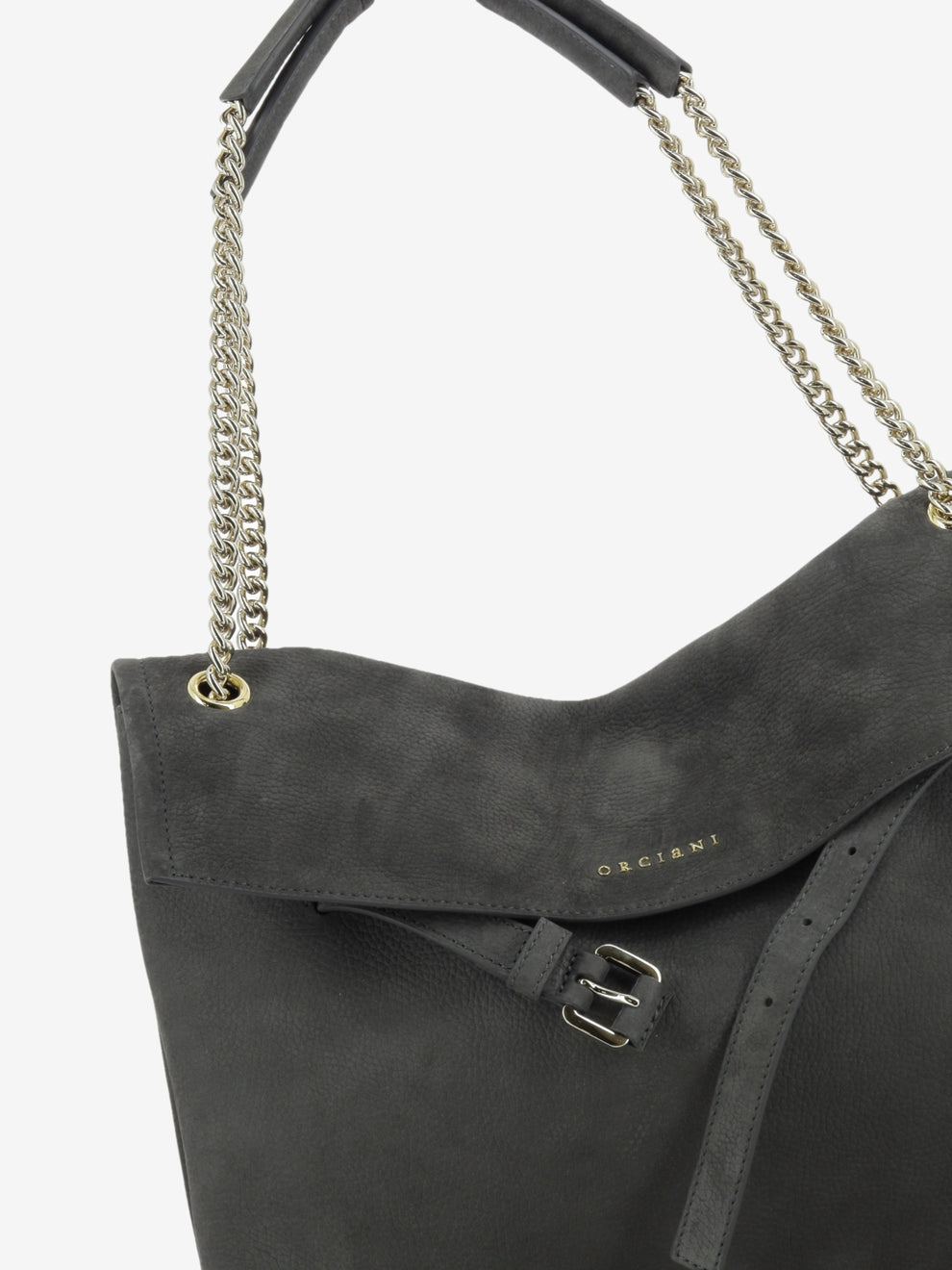Borsa Venus midi nabuck carbone