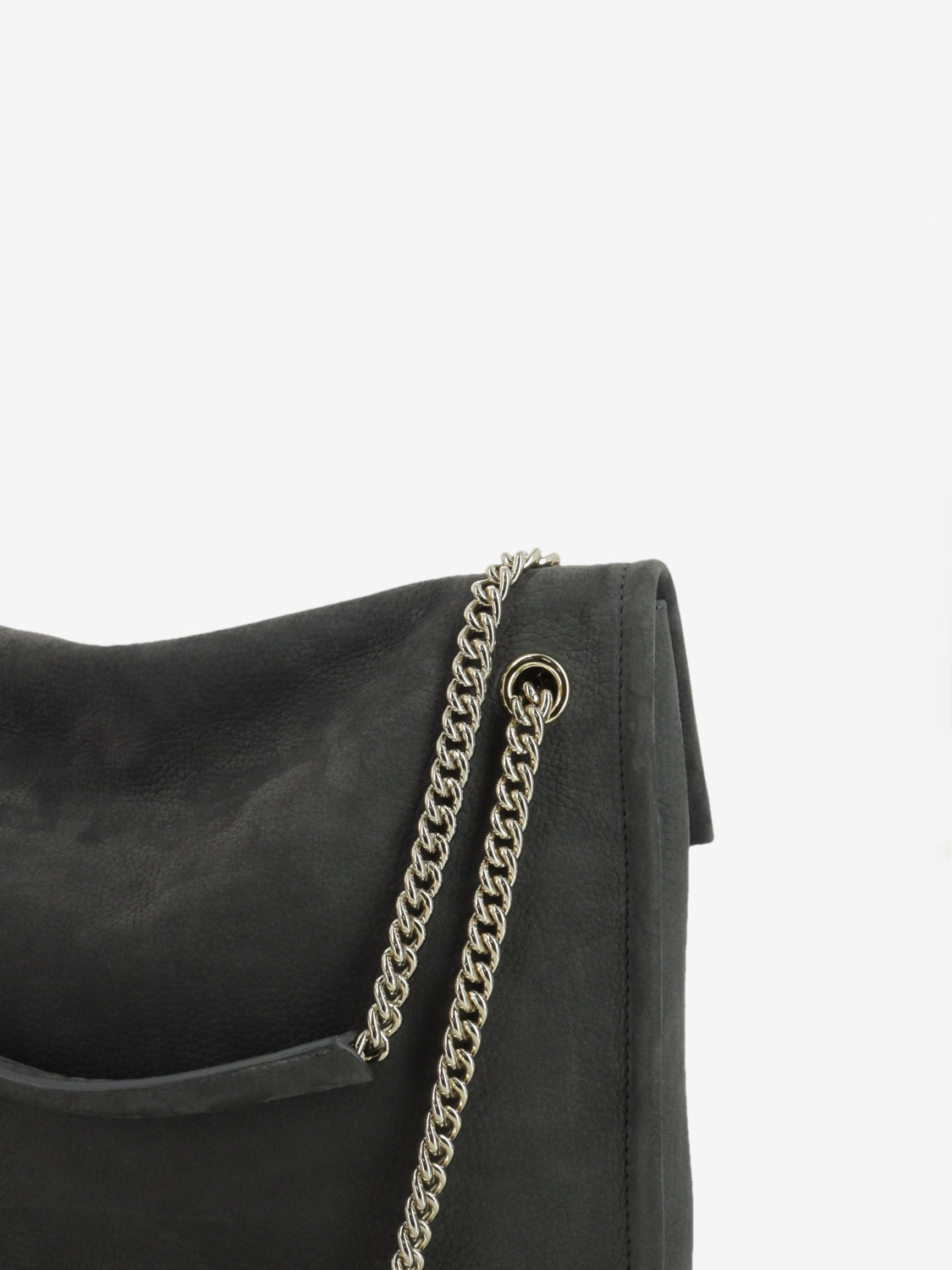 Borsa Venus midi nabuck carbone
