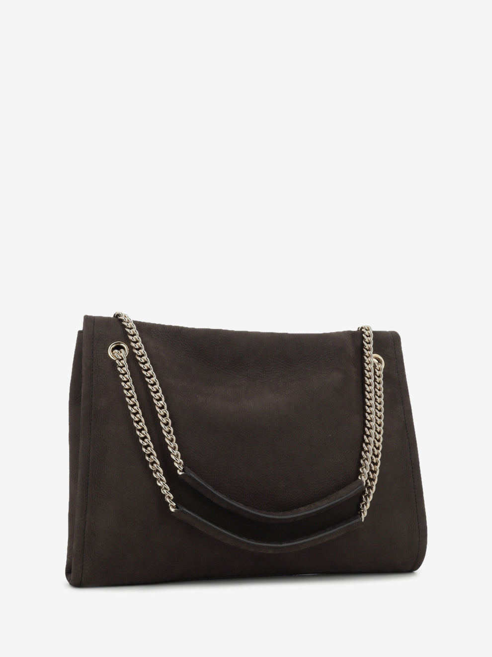 Borsa Venus midi nabuck testa di moro