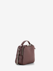 ORCIANI - Mini Bag Chéri a mano con tracolla bordeaux