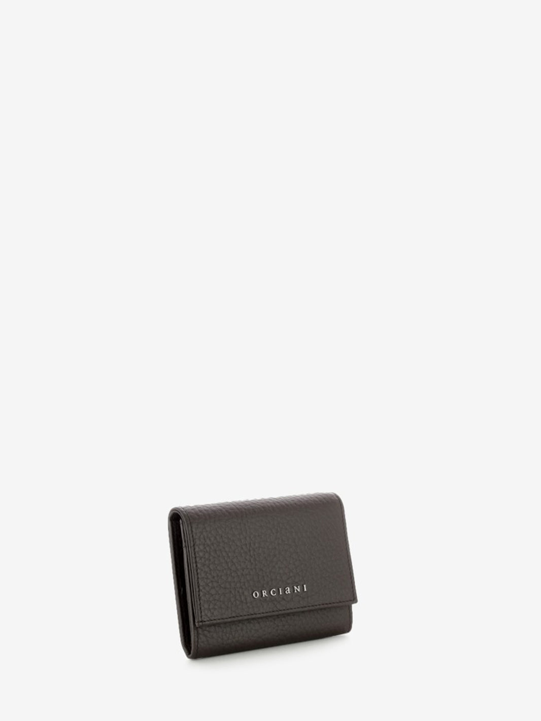 Small brown leather wallet