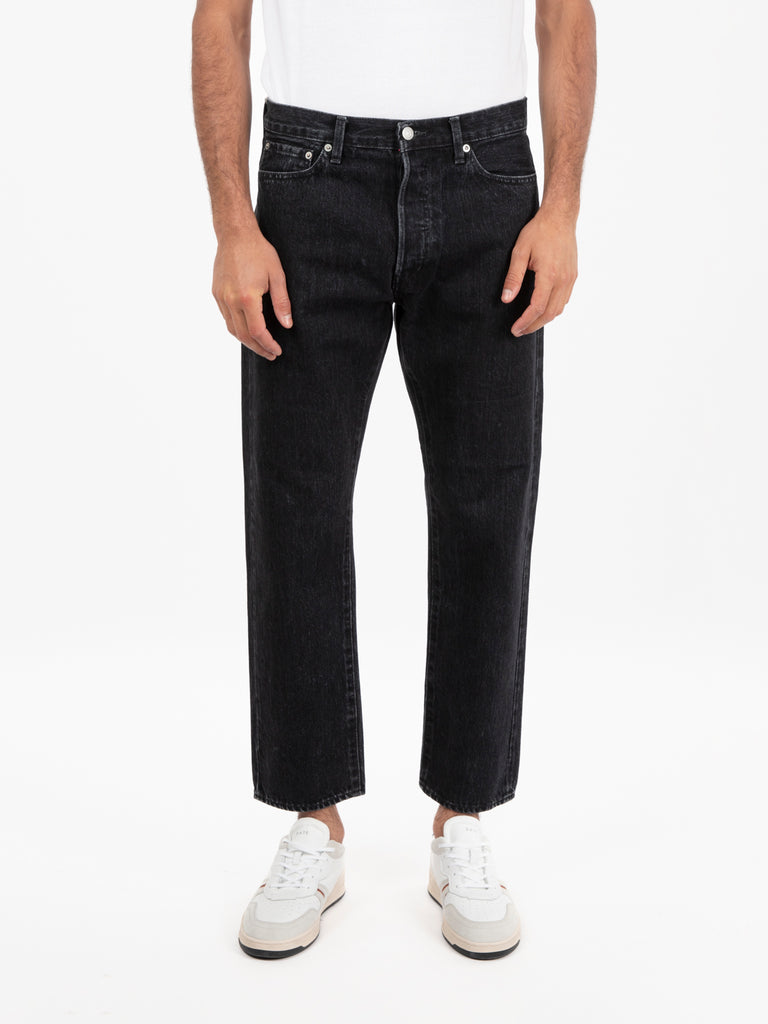 ORDINARY FITS - Jeans straight cinque tasche nero