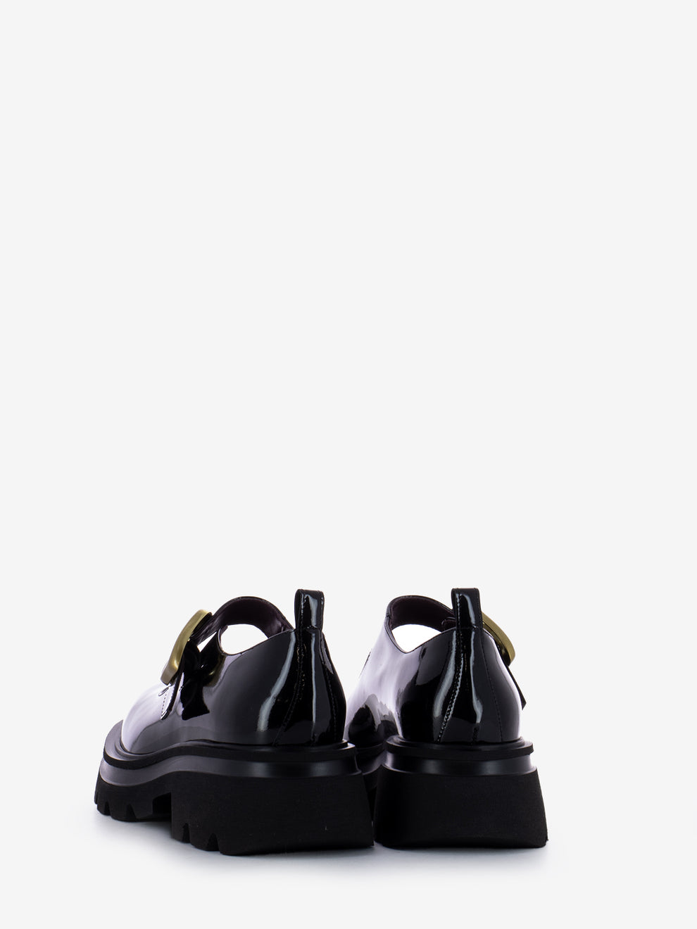 Mary Jane Carlotta platform vernice nero