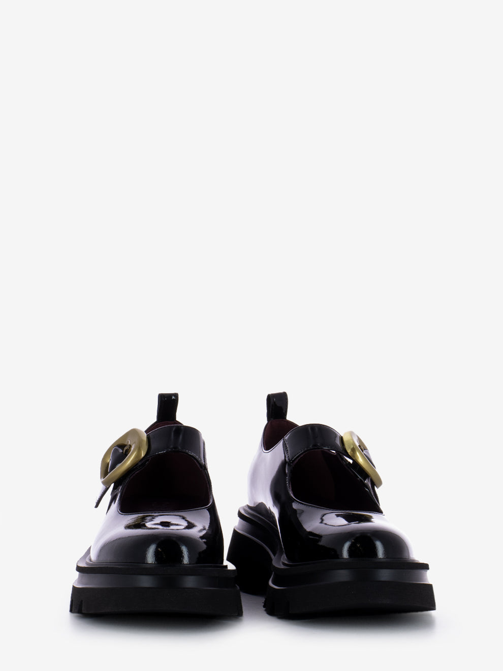Mary Jane Carlotta platform vernice nero