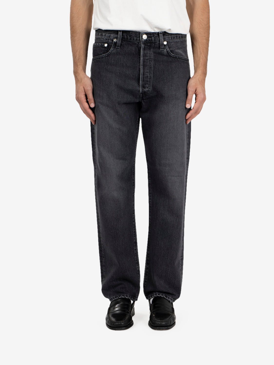 105 90's denim stone black