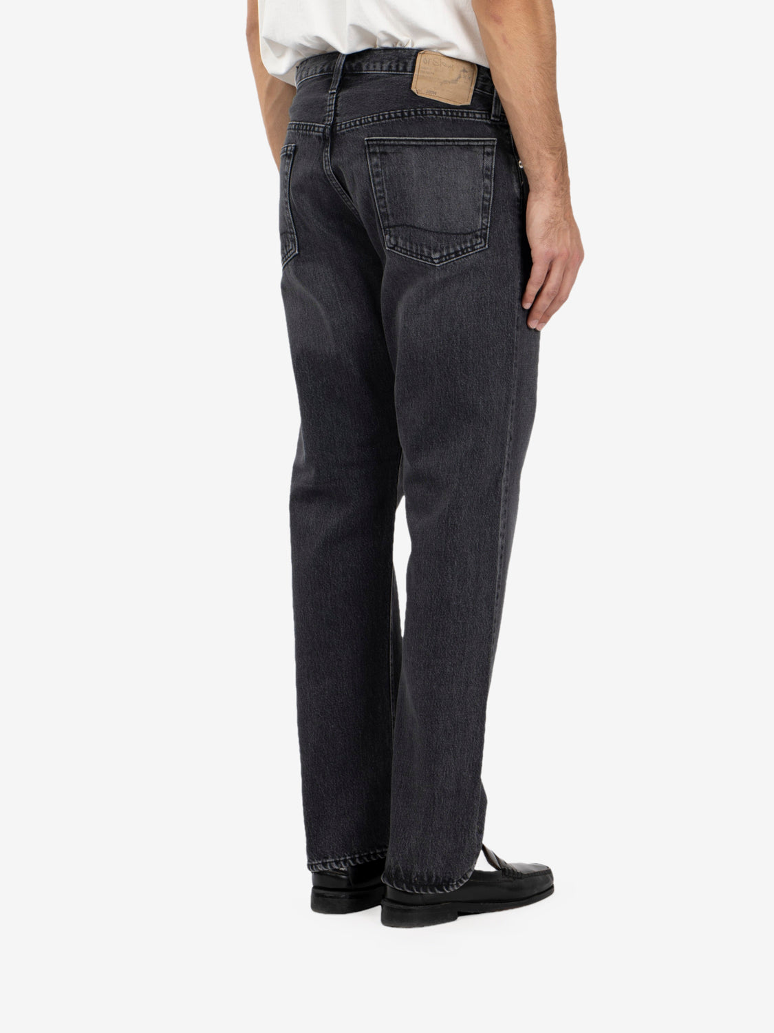 105 90's denim stone black