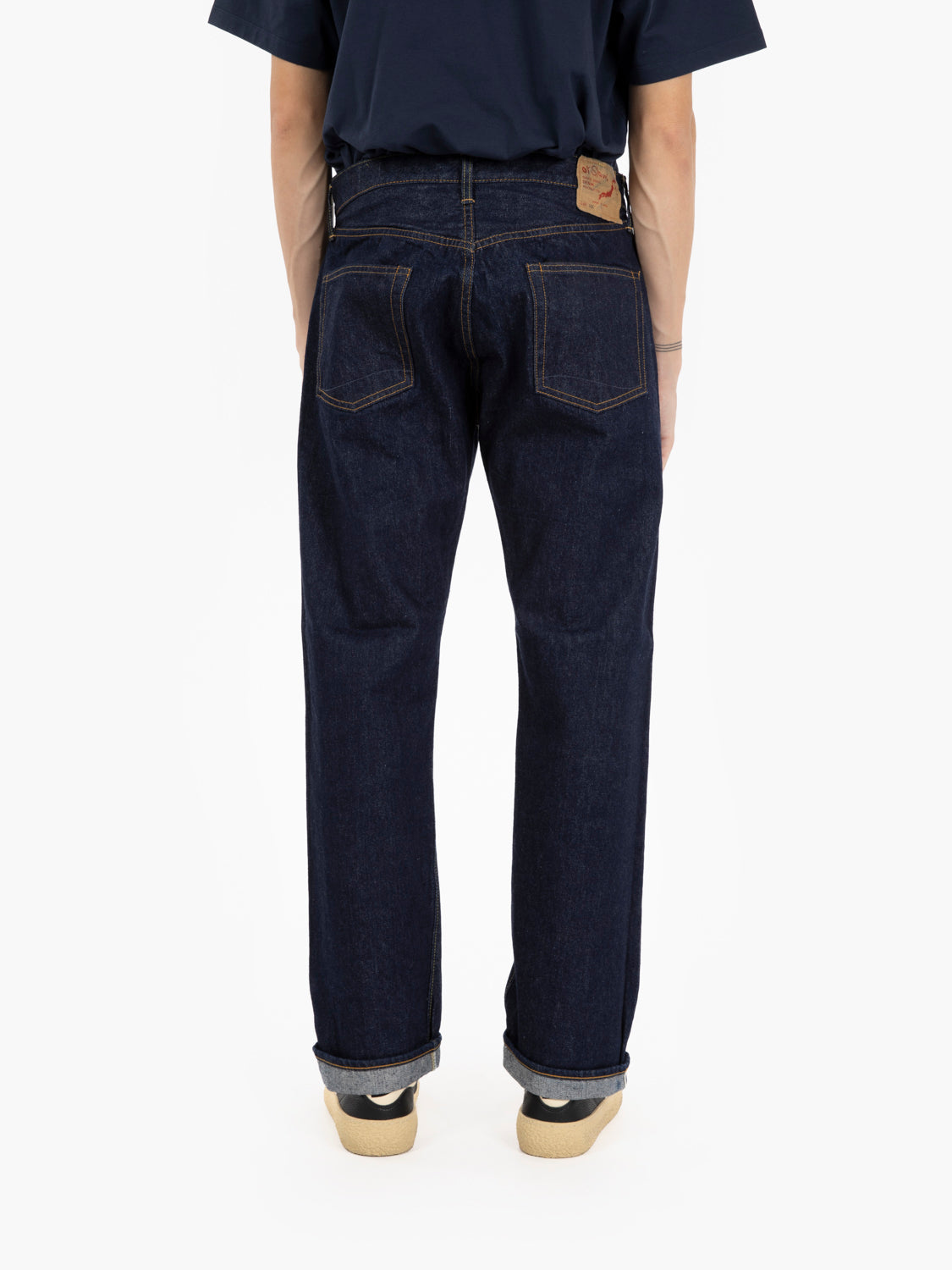 105 Standard Selvedge denim one wash blue