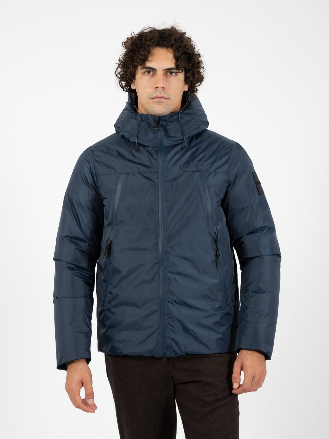 Giaccone imbottito cloud tech / dark petroleum