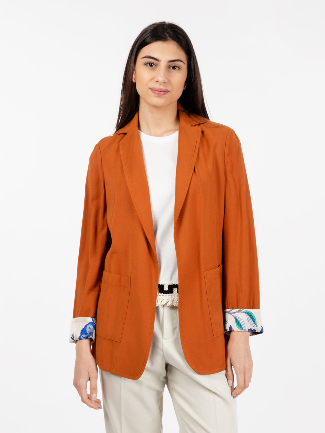 Tile Knit Blazer