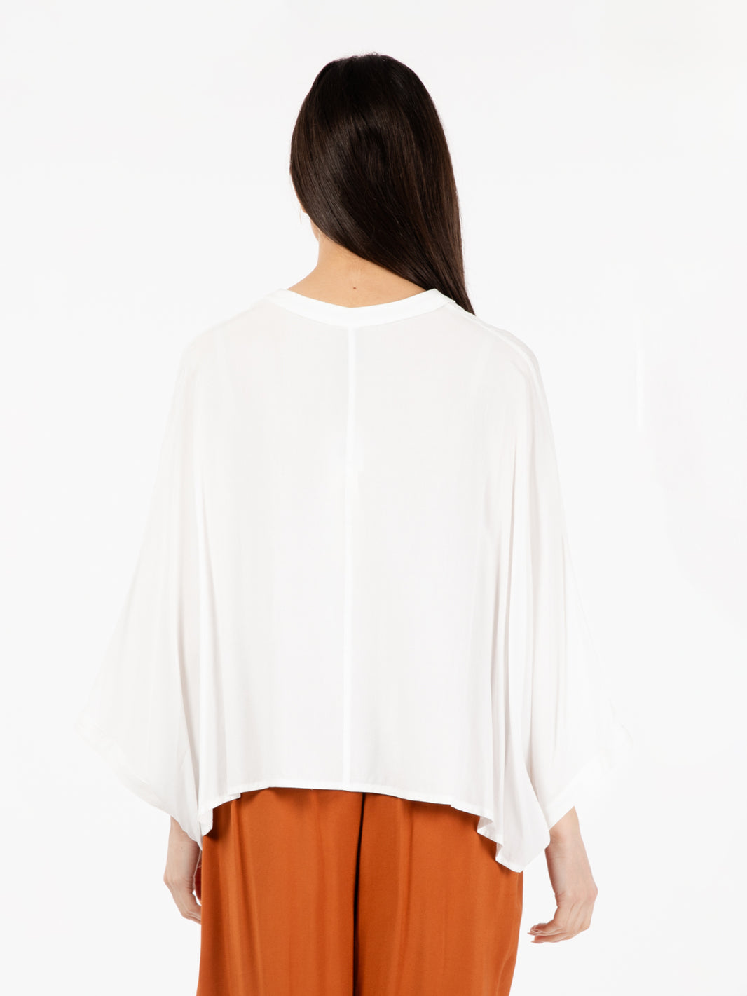 Cream Kimono Sleeve Shirt