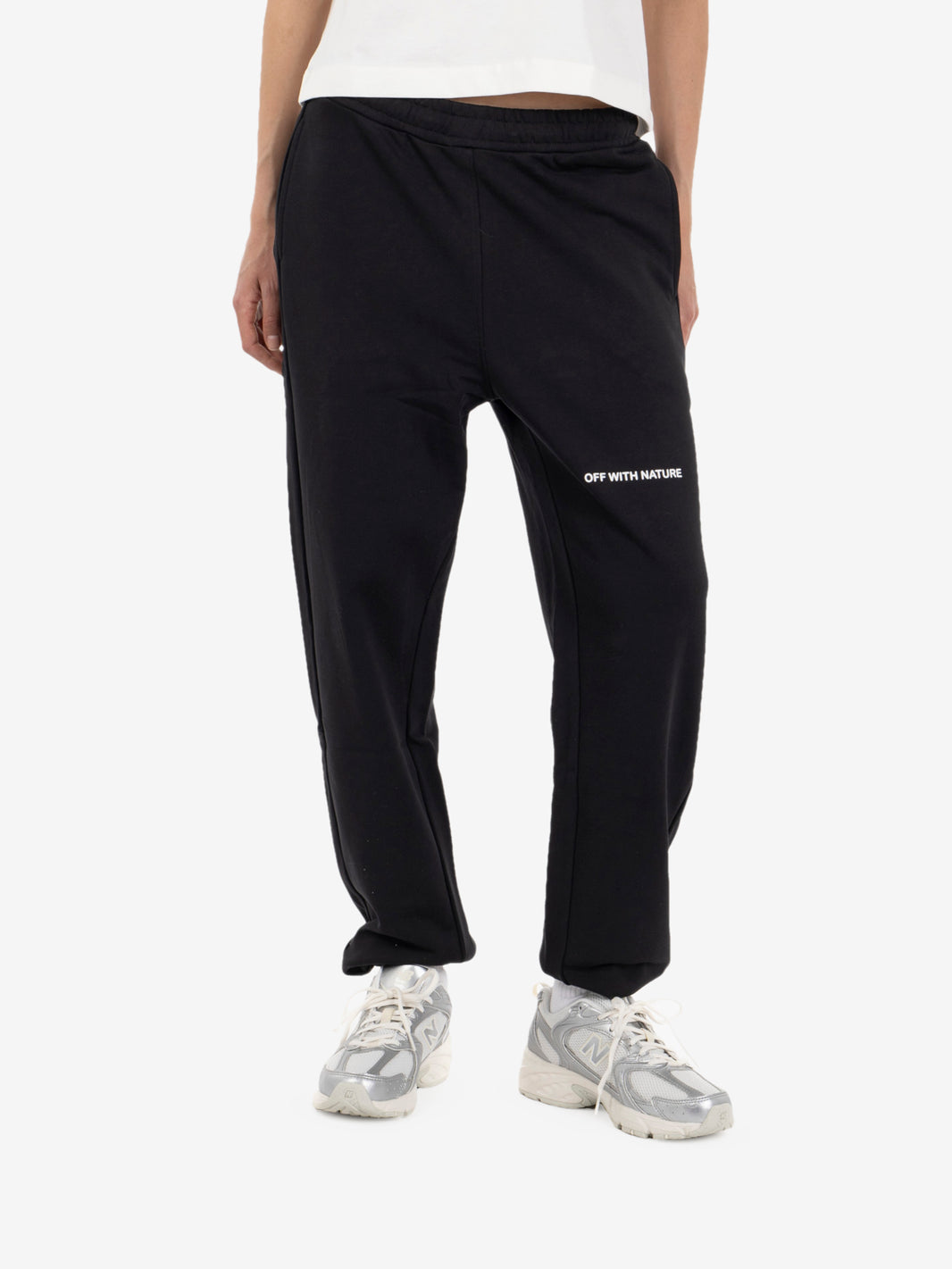 Black loose fit joggers