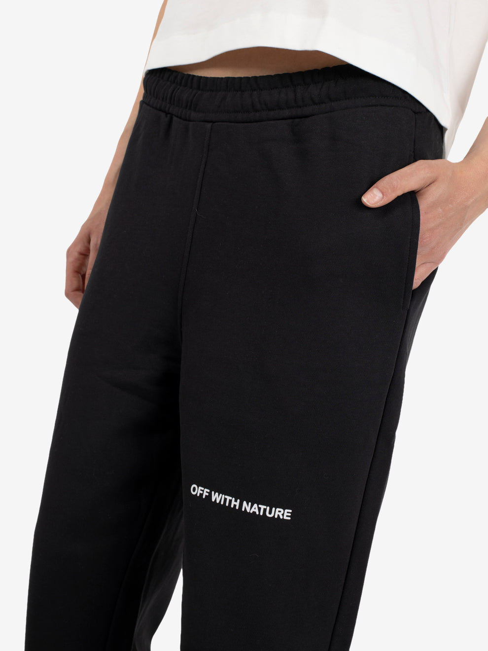 Black loose fit joggers