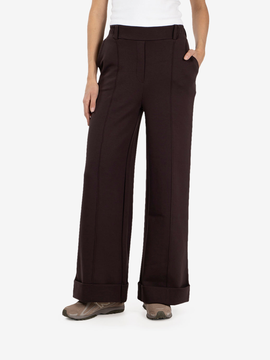 Joggers palazzo wood