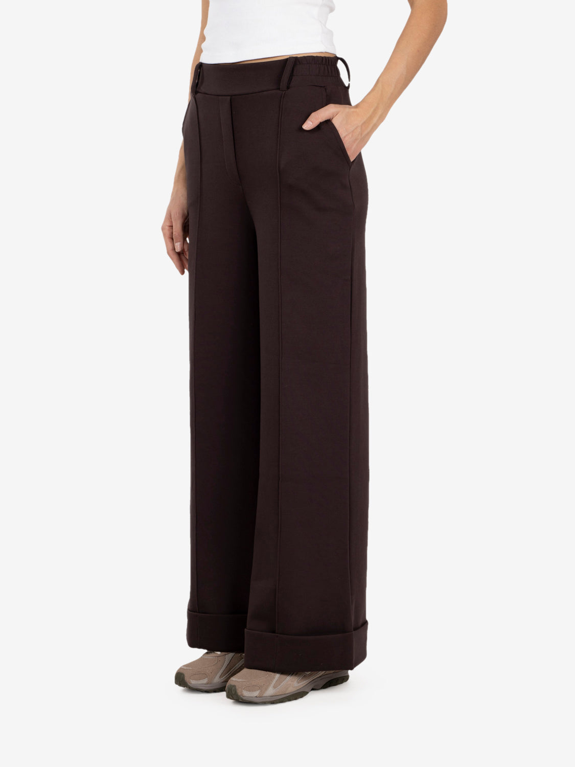 Joggers palazzo wood