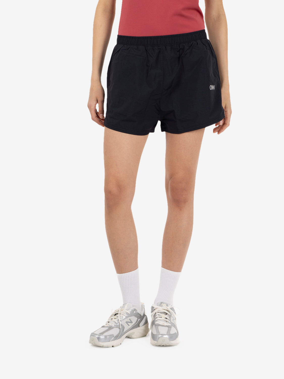 Packable shorts black