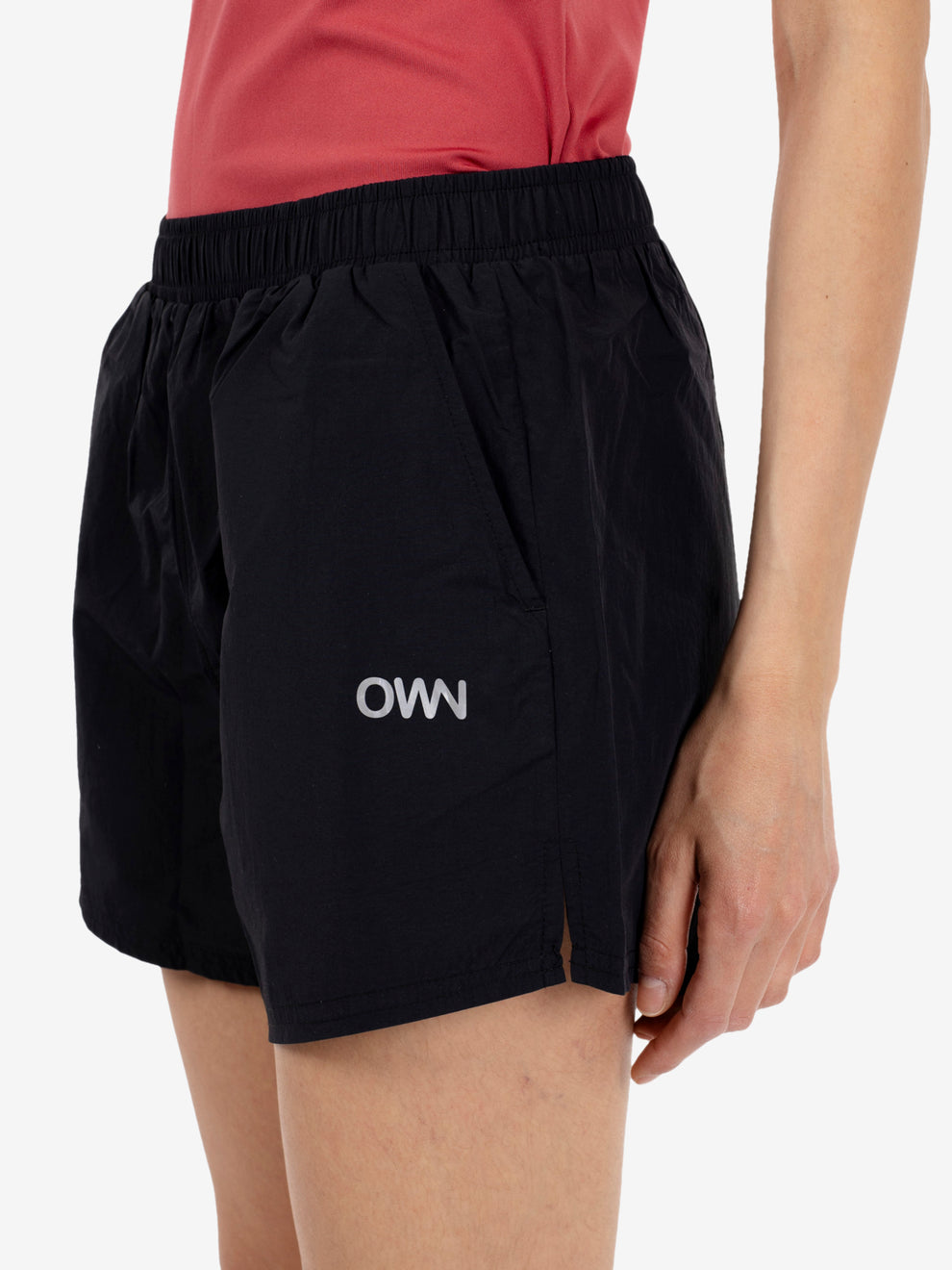 Packable shorts black