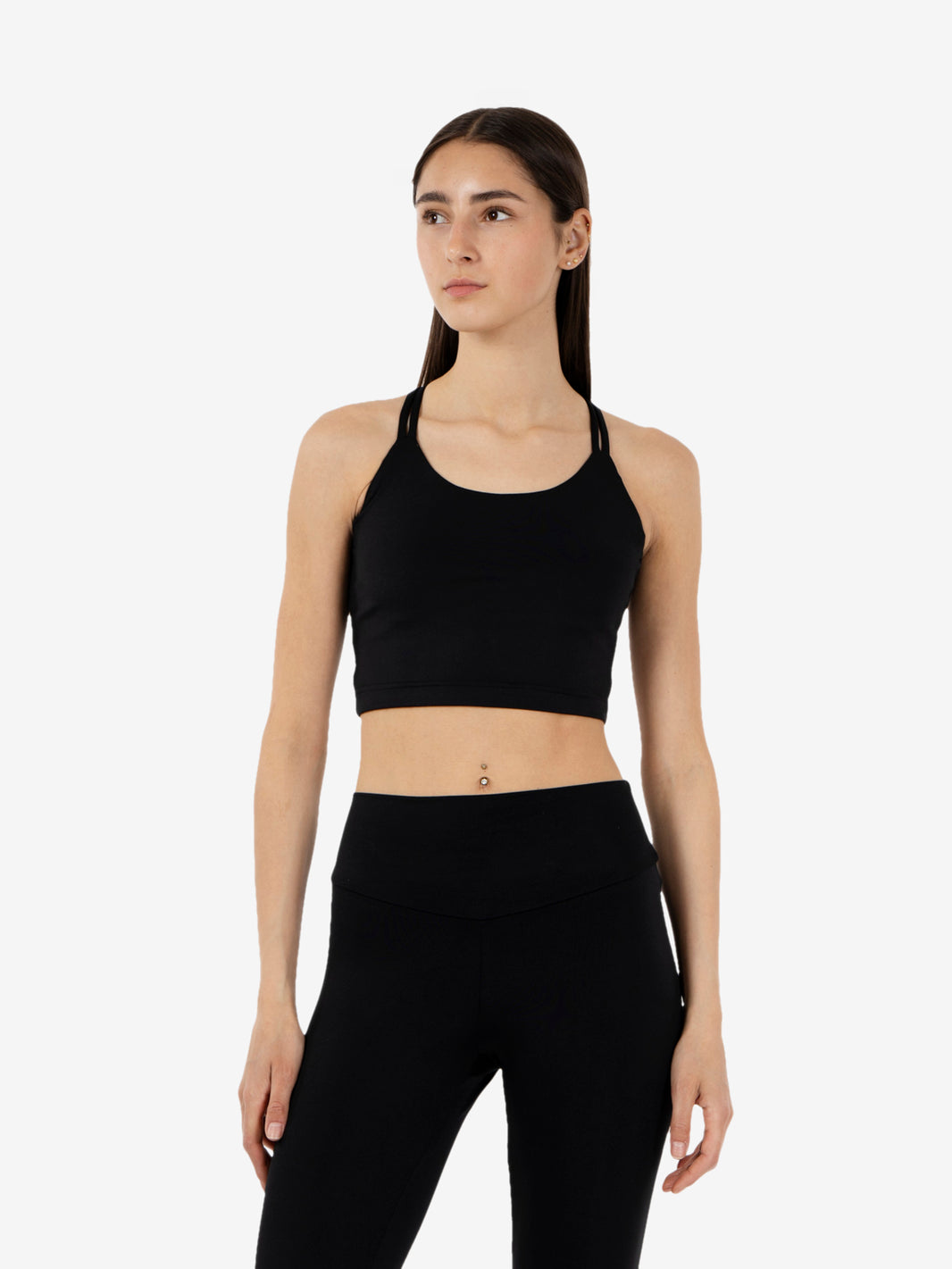 Black sports top