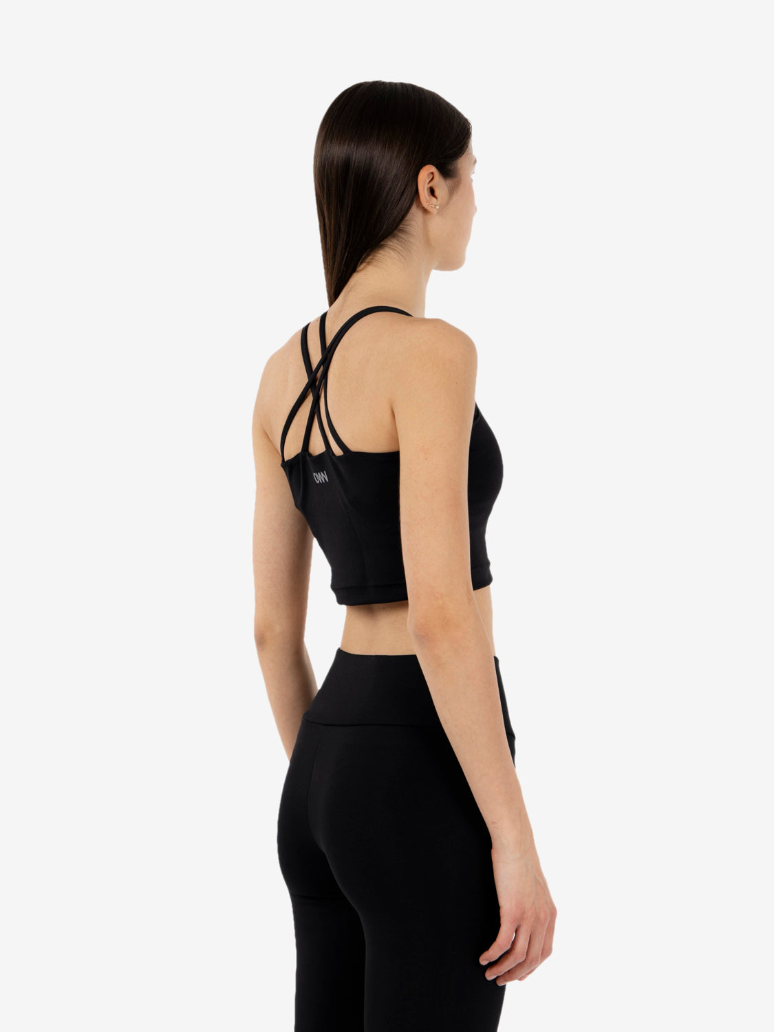 Top sportivo nero