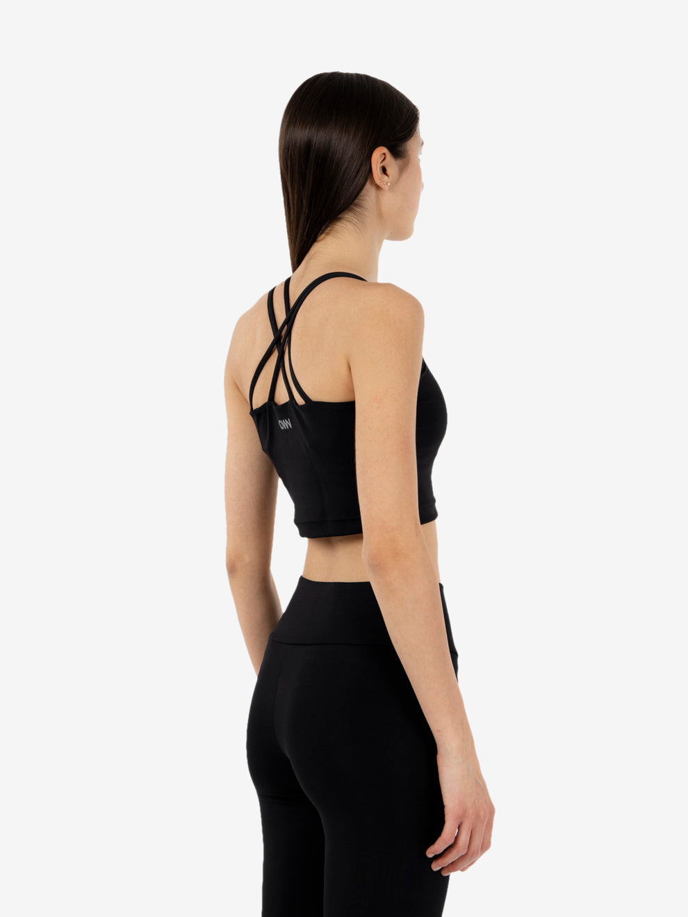 Top sportivo nero