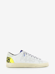 P448 - Sneaker Jack white / neon