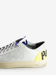 P448 - Sneaker Jack white / neon