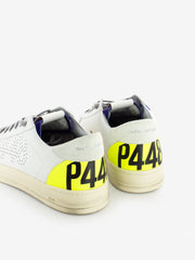 P448 - Sneaker Jack white / neon