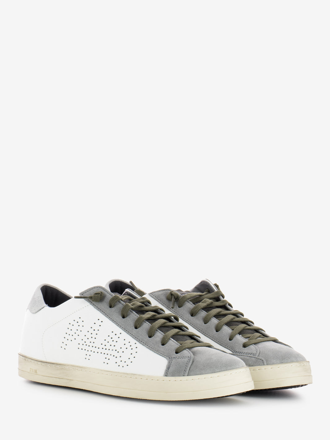 John-M Reflex white / gray sneakers