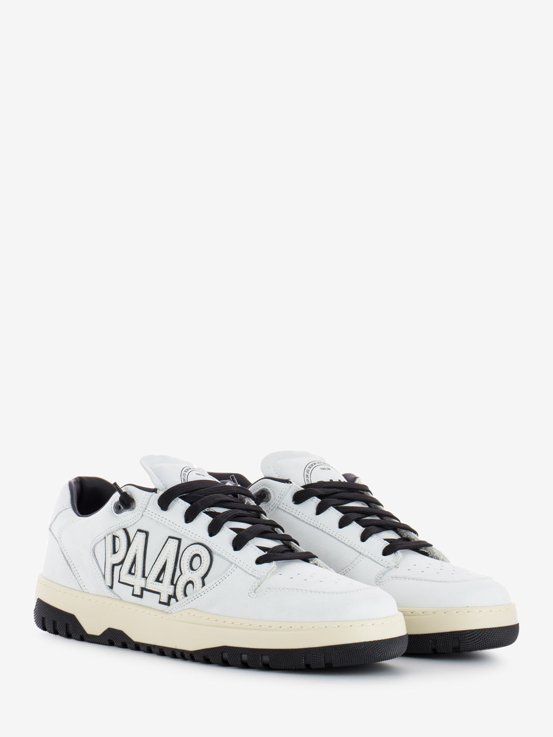 Mason-LM sneakers in white leather 