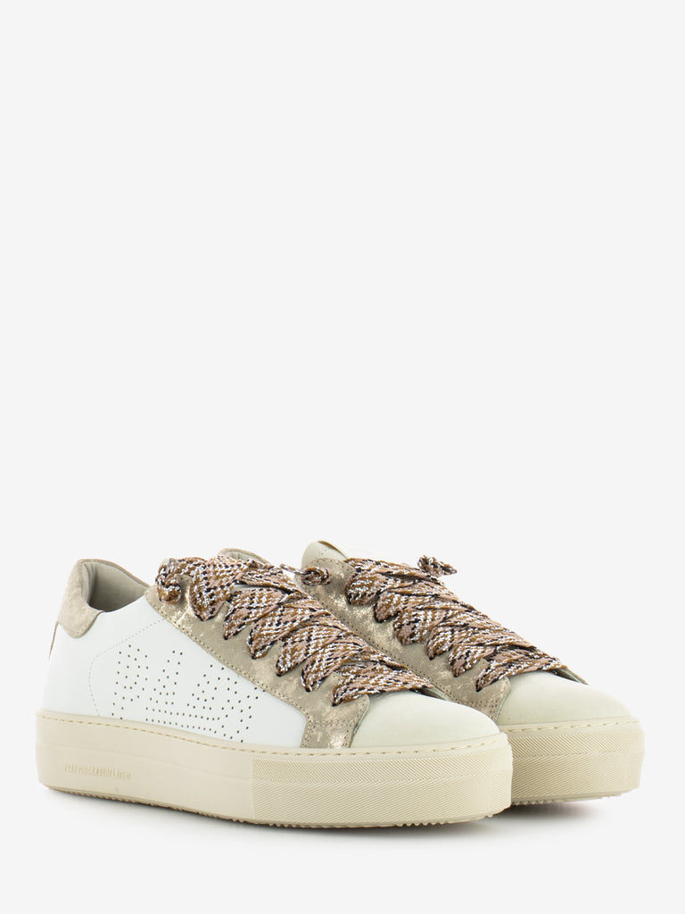 P448 - Sneakers Thea Recycled bianche