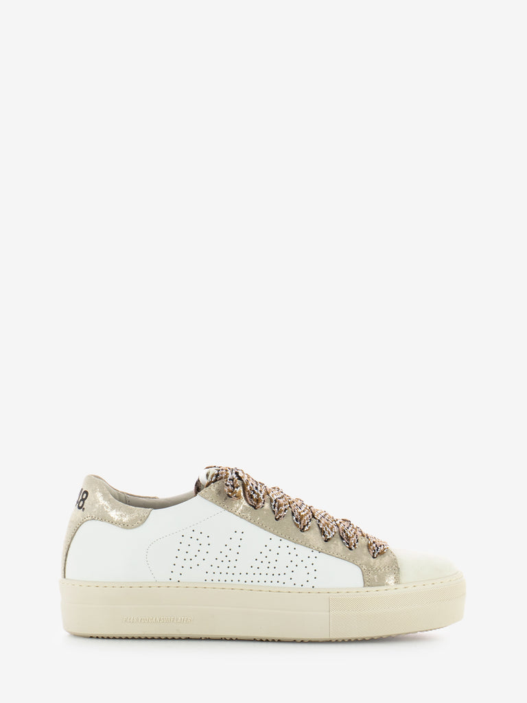 P448 - Sneakers Thea Recycled bianche