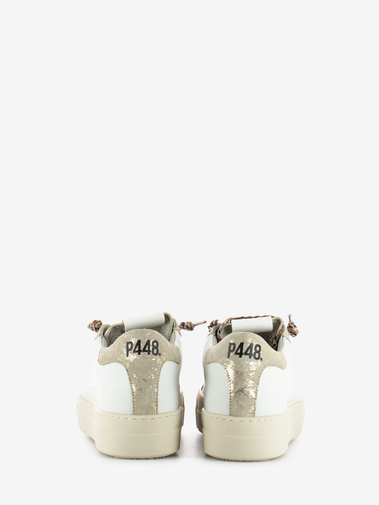 P448 - Sneakers Thea Recycled bianche