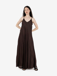Cocoa slip dress