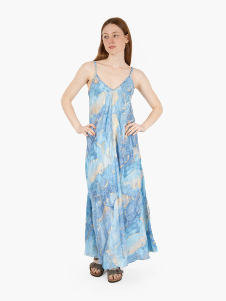 Abito sottoveste azzurro