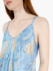PAHIESA - Abito sottoveste azzurro